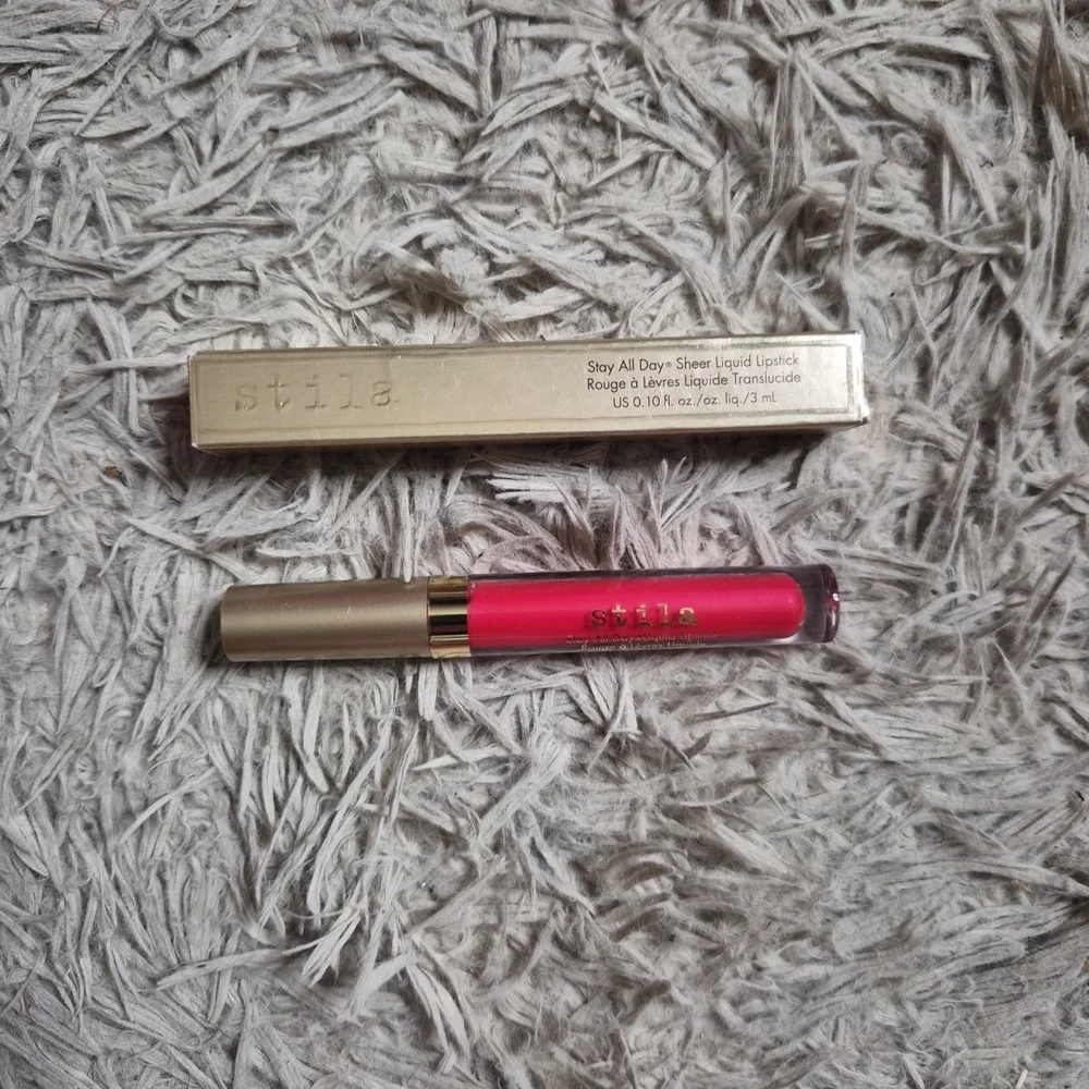 Stila Stay All Day Sheer Liquid Lipstick Sheer Sorriso New NIB 3 mL Sheer Waterm